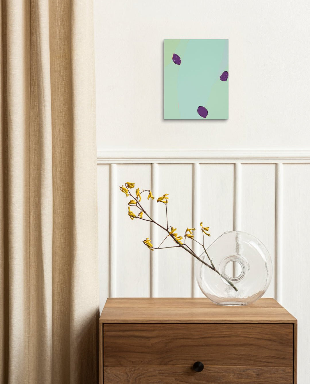 korean art, blossom no.27-1 series - DOKHBI $1000 ARTWORKS Lee Eun Bi ARTWORKS dokkaebi dokebi k-art #original_value# DOKHBI