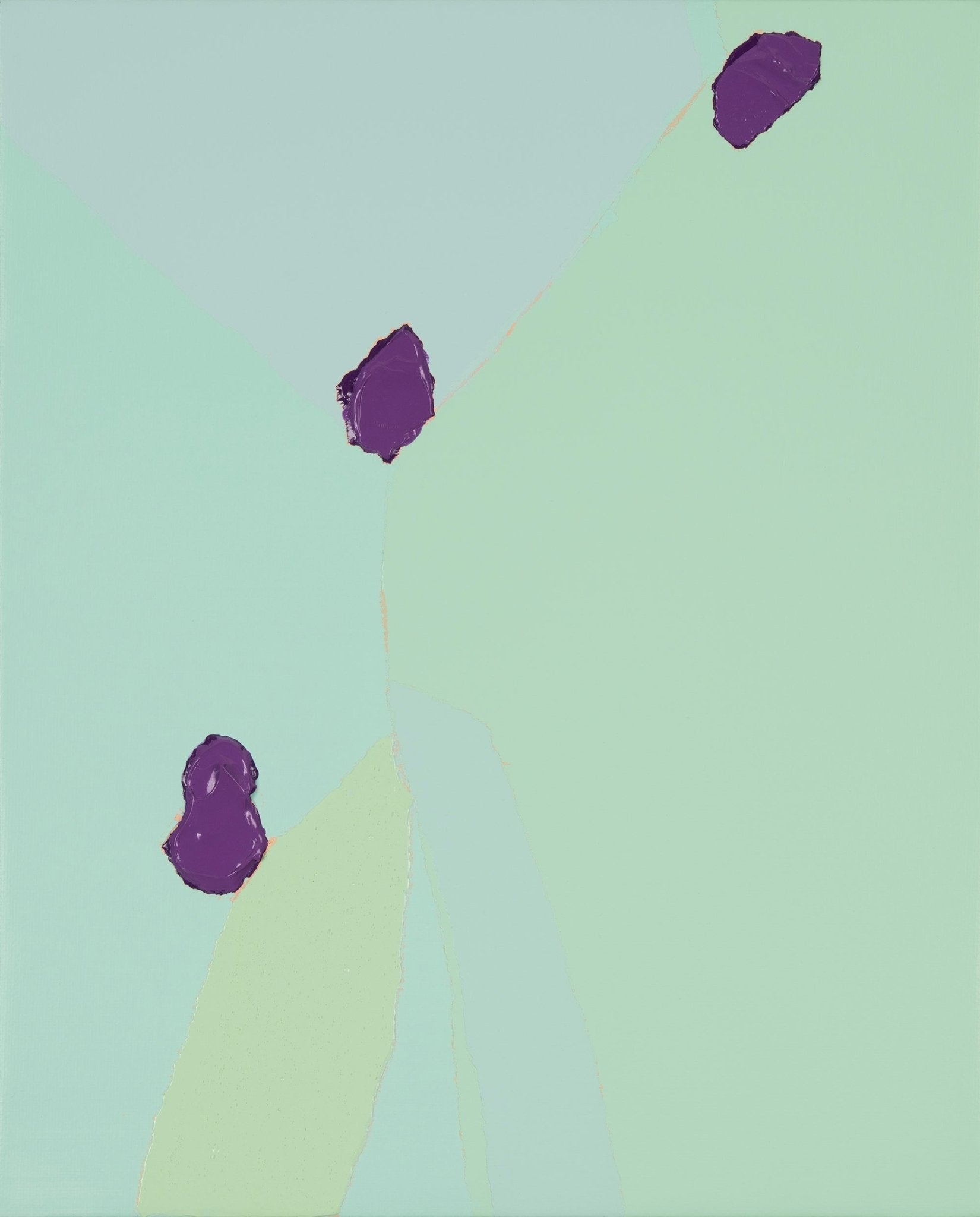 Blossom no.27-2 series - Acrylic on Canvas 27.3x22cm by Lee Eun Bi, Korean Contemporary Art 2025