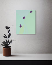 Blossom no.27-2 series size reference 27.3x22cm - original Korean painting by Lee Eun Bi