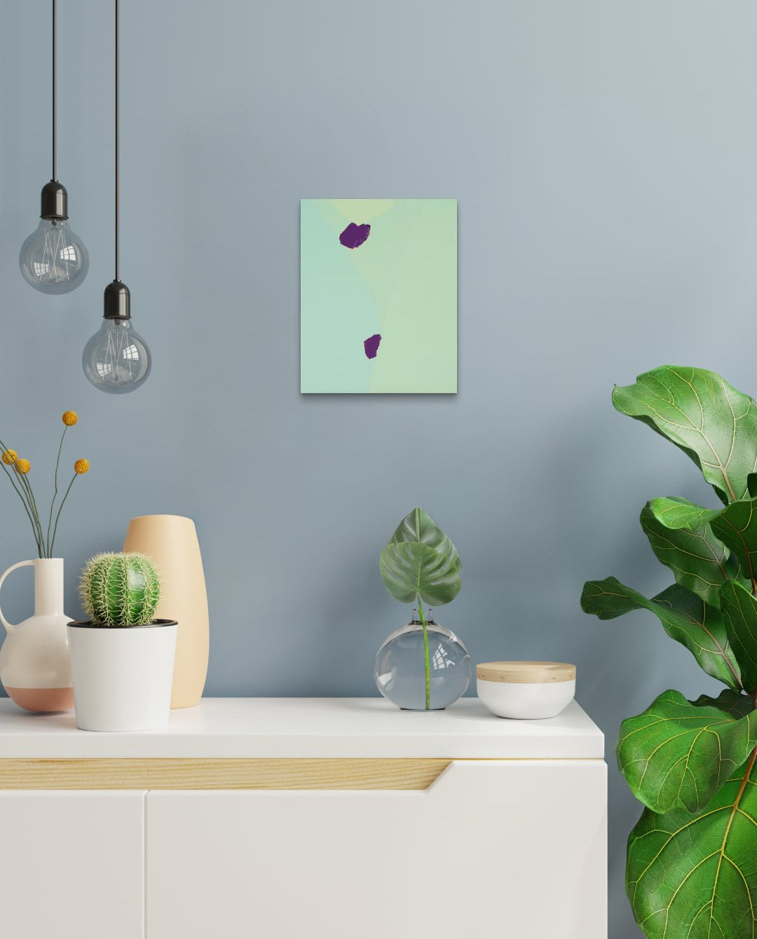 korean art, blossom no.27-3 series - DOKHBI $1000 ARTWORKS Lee Eun Bi ARTWORKS dokkaebi dokebi k-art #original_value# DOKHBI