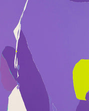 Blossom no.4 surface detail - Acrylic on Canvas by Lee Eun Bi, Korean fine art 2024