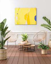 Korean contemporary painting Blossom no.5 by Lee Eun Bi, interior wall art decor