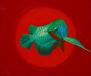 korean art, Blue Dragon - DOKHBI ARTWORKS Lee Doo Ri Painting