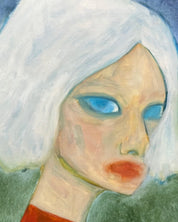 korean art, Blue Night - DOKHBI $1000 ARTWORKS Jineui Heo ARTWORKS dokkaebi dokebi k - art Blue Night DOKHBI