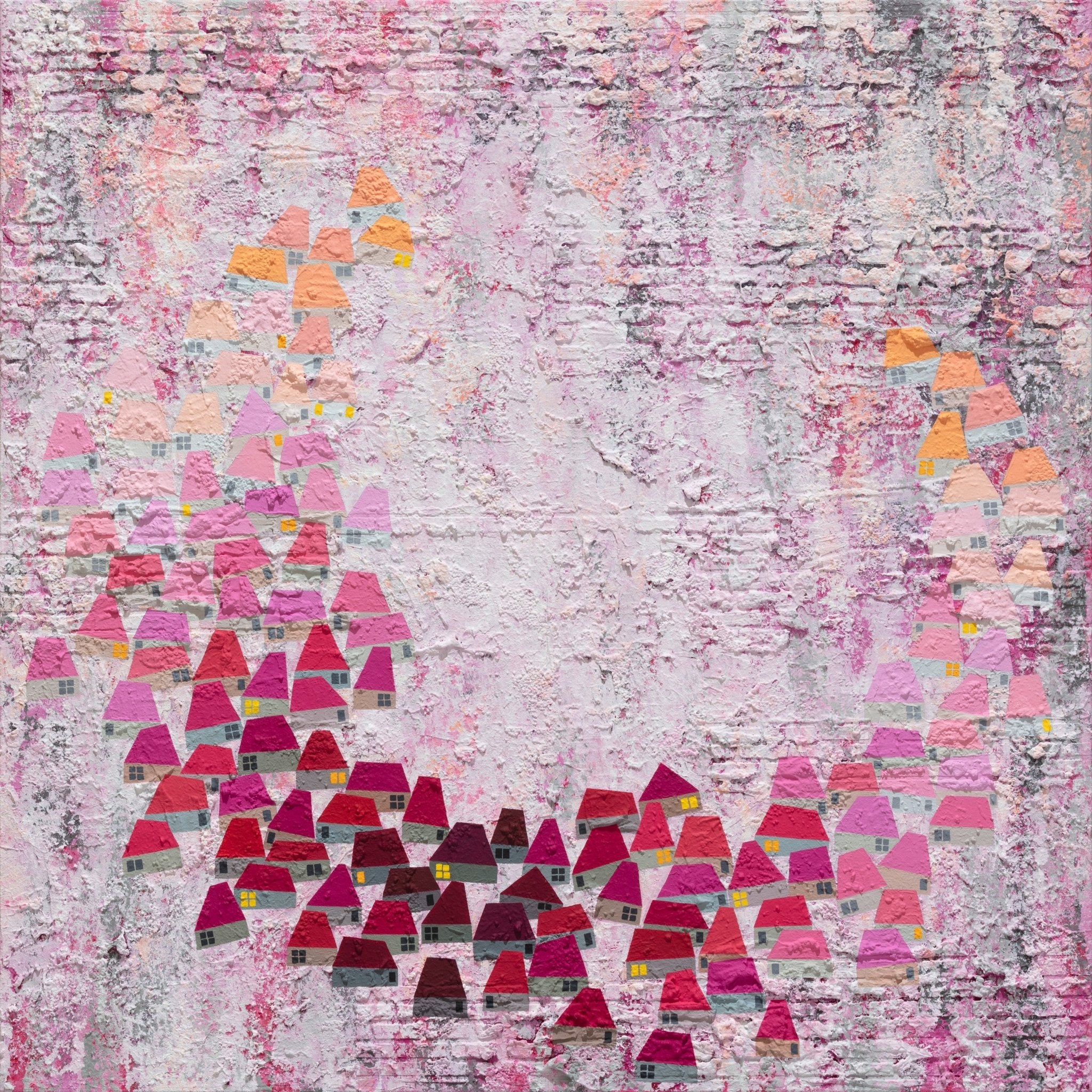 korean art, Burst of Harmony 2 - DOKHBI ARTWORKS Mixed Media Youyeong Seo