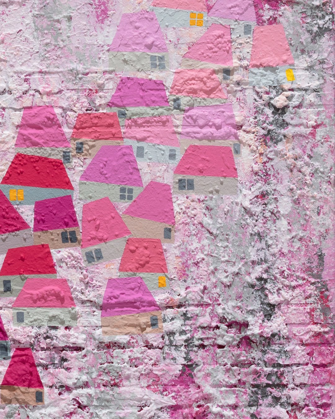 korean art, Burst of Harmony 2 - DOKHBI ARTWORKS Mixed Media Youyeong Seo