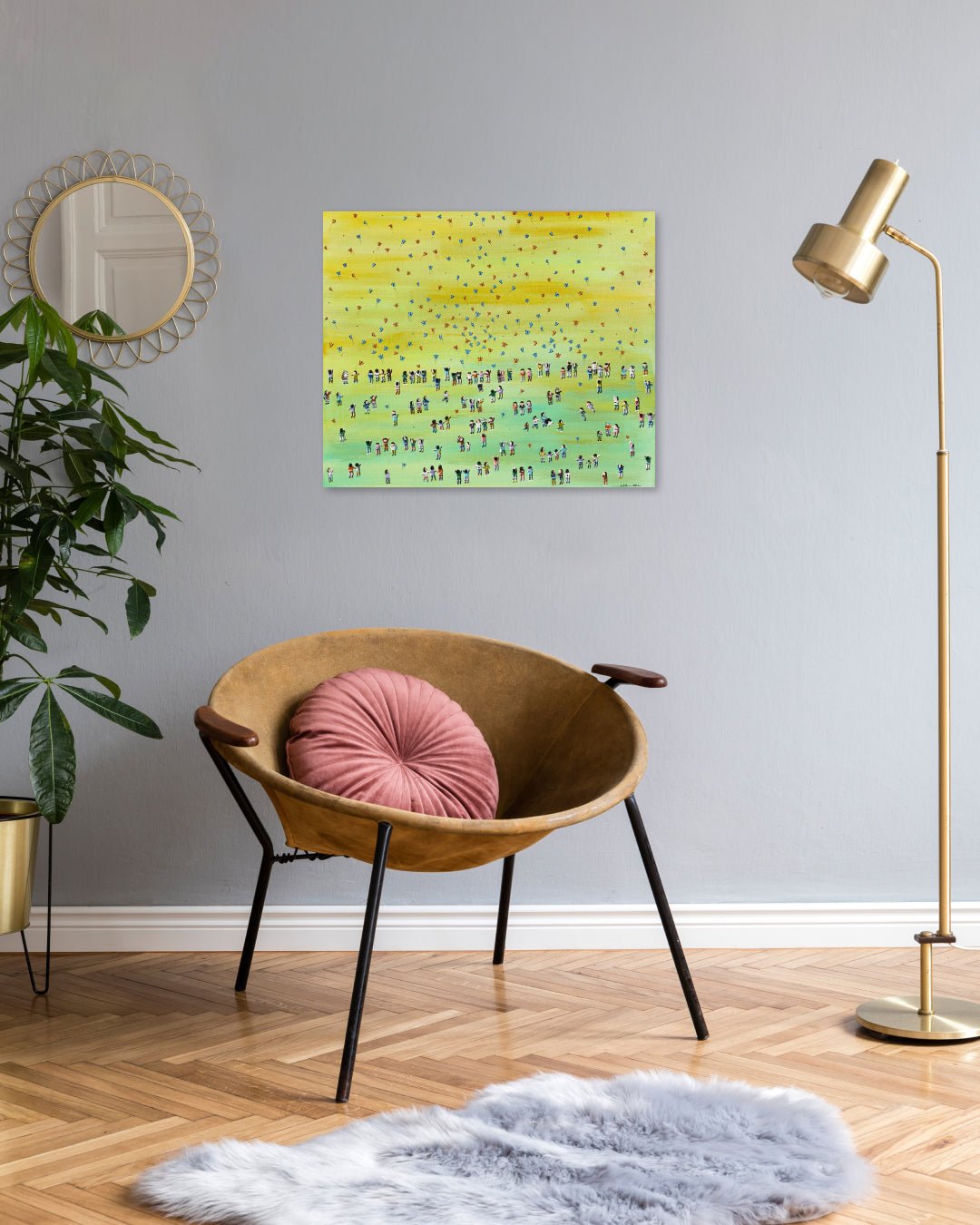 korean art, Butterfly - DOKHBI ARTWORKS Lee Kyoung Hyun Painting