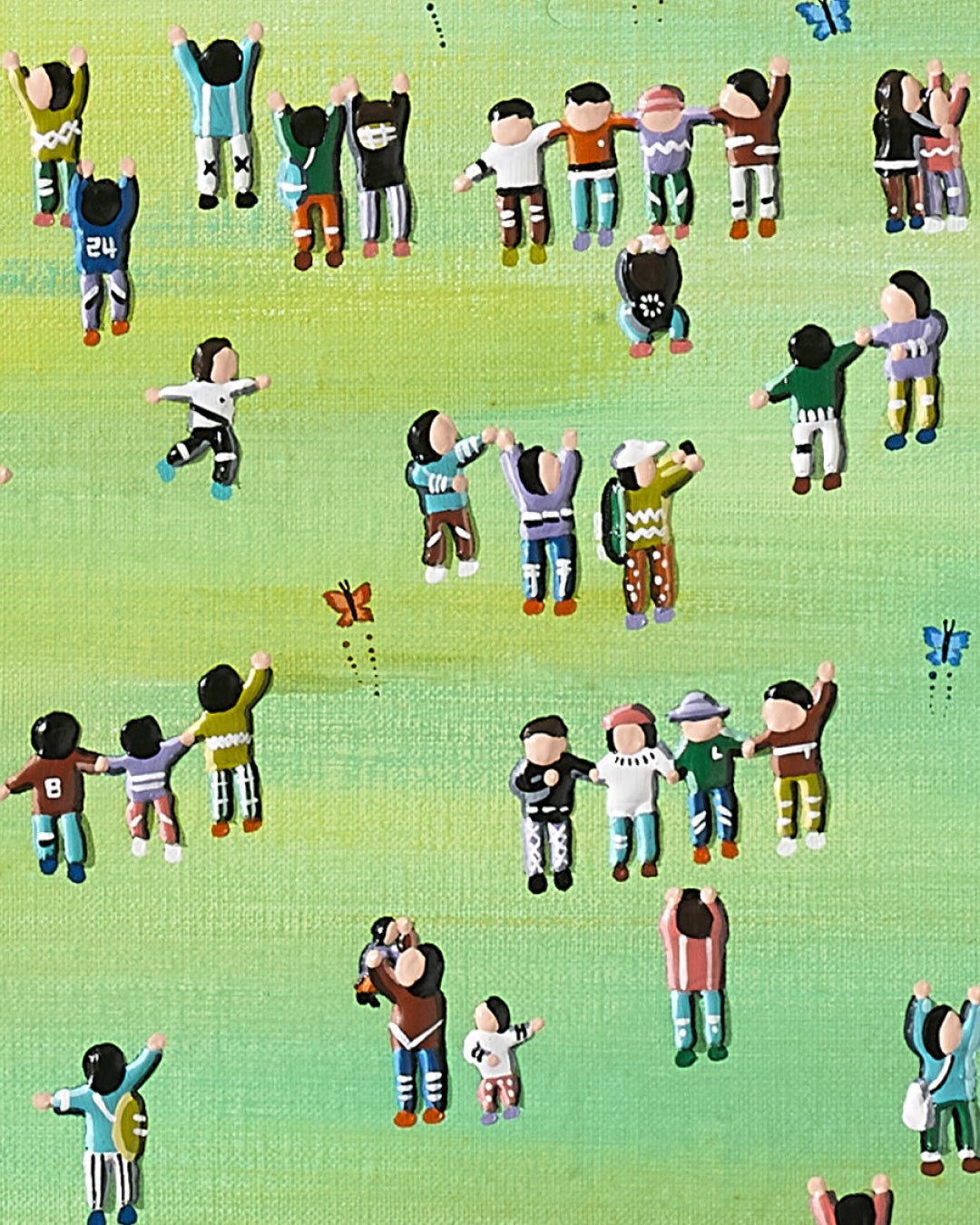 korean art, Butterfly - DOKHBI ARTWORKS Lee Kyoung Hyun Painting