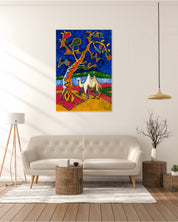 korean art, Camel Fantasy - DOKHBI ARTWORKS Painting Yun Song-A