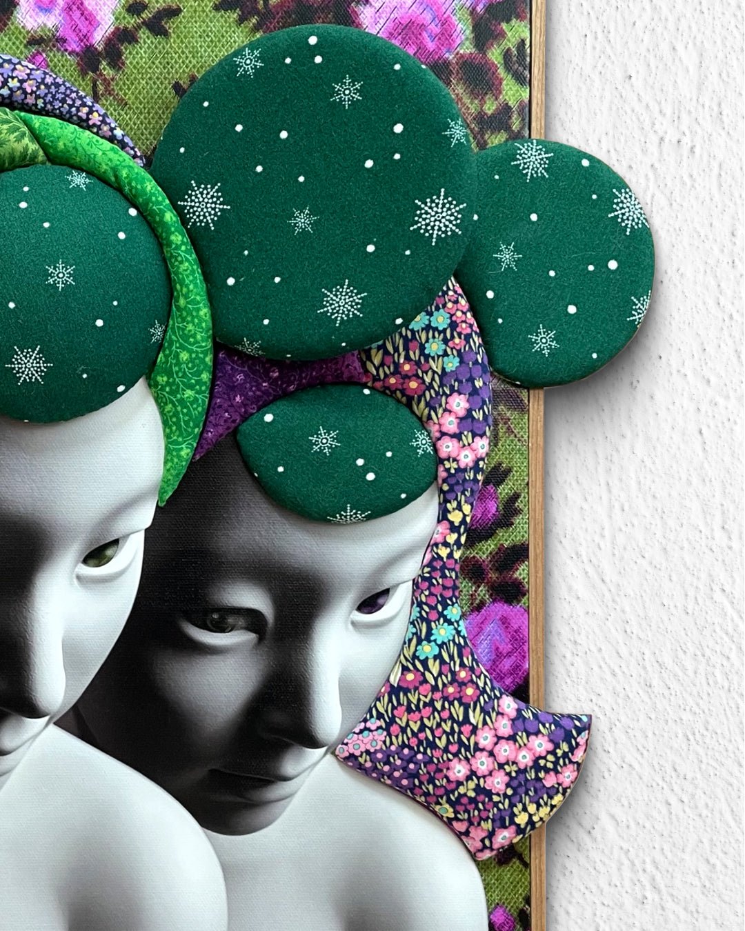 korean art, Camouflaged Selves - DOKHBI ARTWORKS Kim Min Kyoung Mixed Media