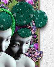 korean art, Camouflaged Selves - DOKHBI ARTWORKS Kim Min Kyoung Mixed Media