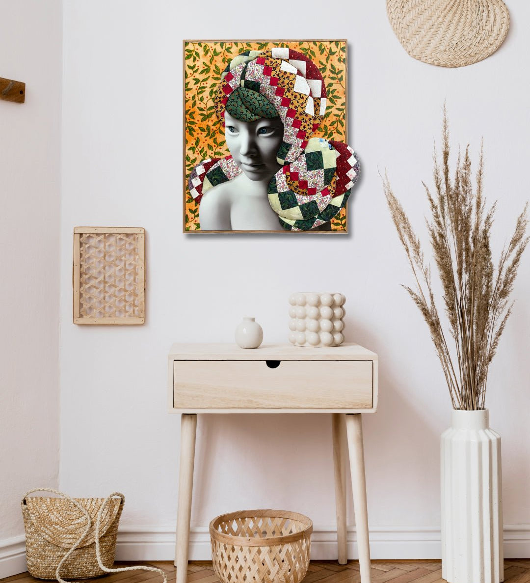 korean art, Camouflaged Selves - DOKHBI ARTWORKS Kim Min Kyoung Mixed Media