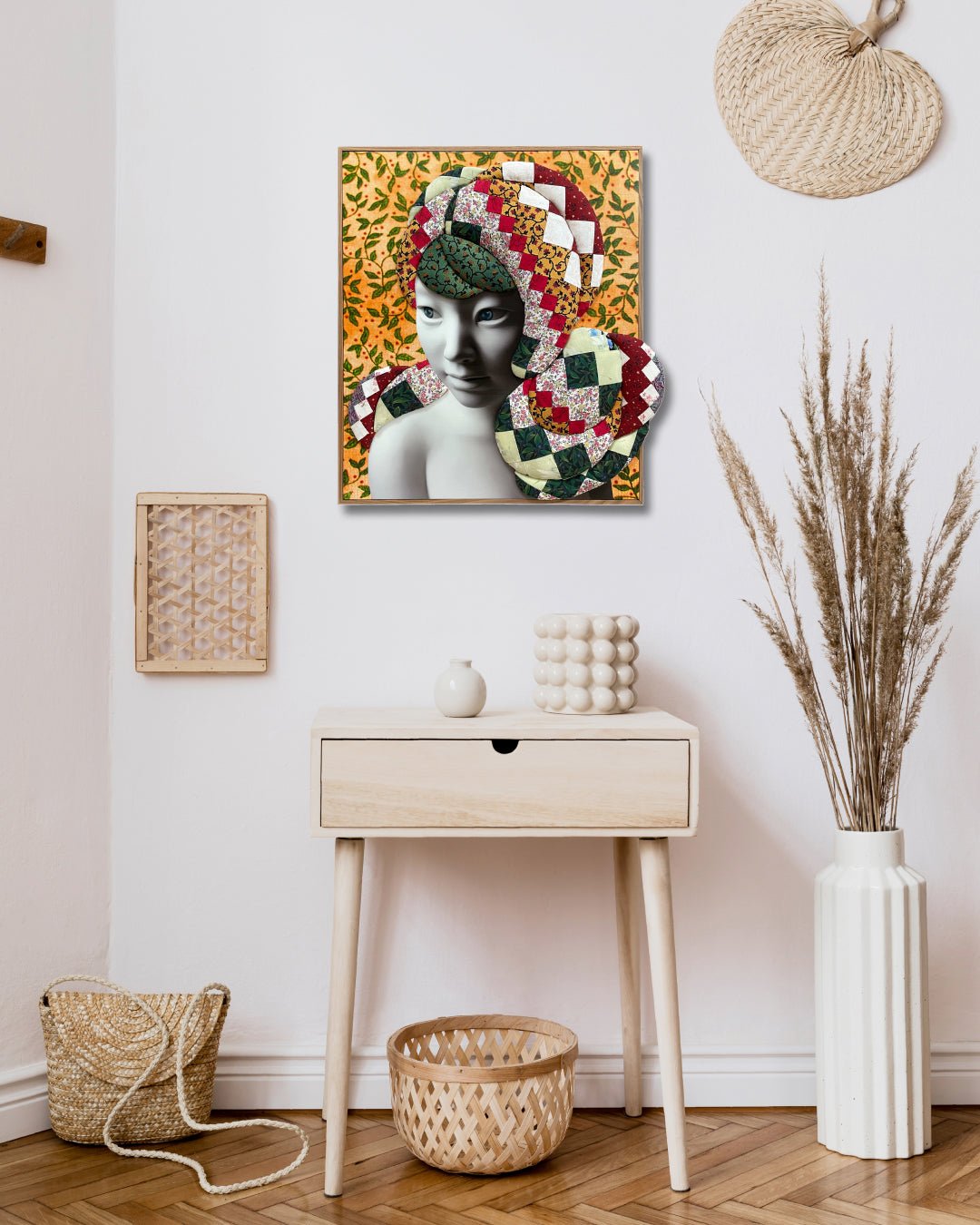 korean art, Camouflaged Selves - DOKHBI ARTWORKS Kim Min Kyoung Mixed Media