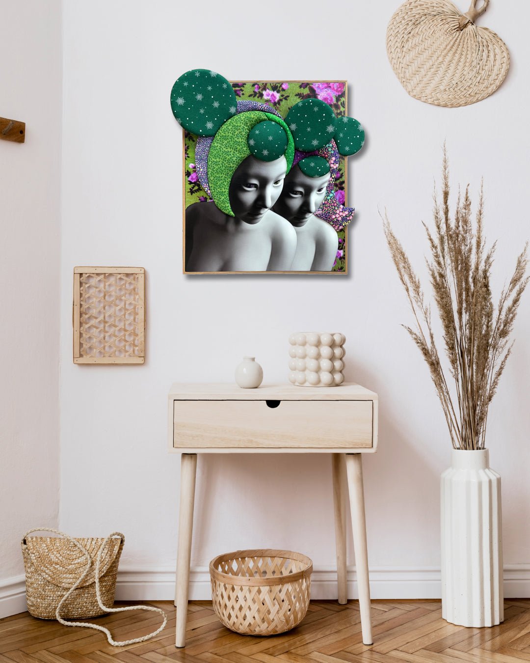 korean art, Camouflaged Selves - DOKHBI ARTWORKS Kim Min Kyoung Mixed Media