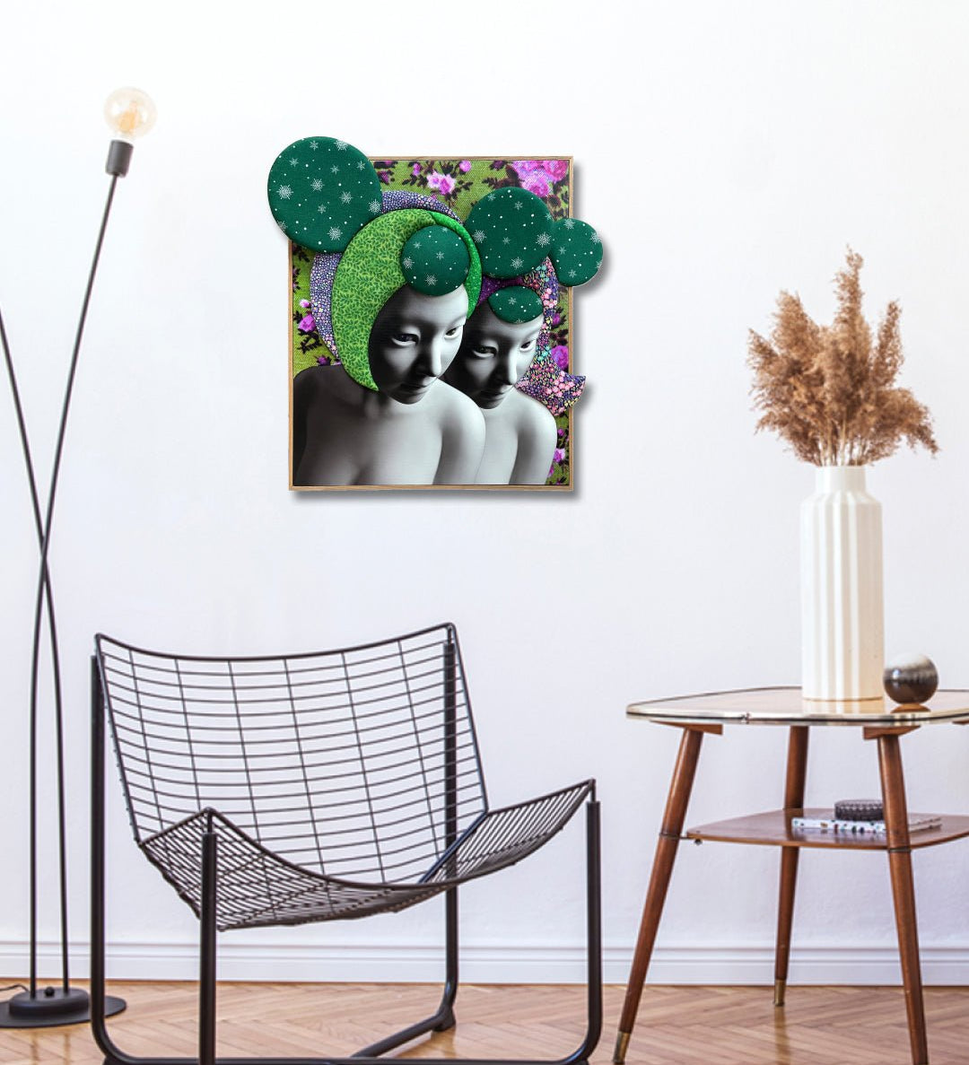 korean art, Camouflaged Selves - DOKHBI ARTWORKS Kim Min Kyoung Mixed Media