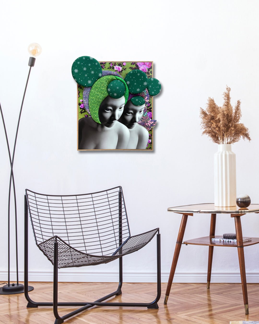 korean art, Camouflaged Selves - DOKHBI ARTWORKS Kim Min Kyoung Mixed Media