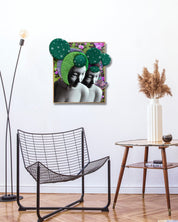 korean art, Camouflaged Selves - DOKHBI ARTWORKS Kim Min Kyoung Mixed Media