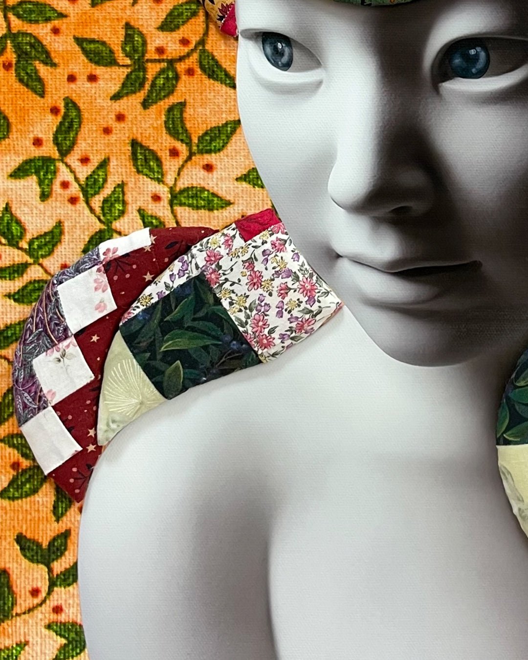 korean art, Camouflaged Selves - DOKHBI ARTWORKS Kim Min Kyoung Mixed Media