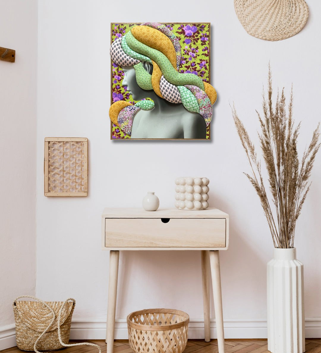 korean art, Camouflaged Selves - DOKHBI ARTWORKS Kim Min Kyoung Mixed Media