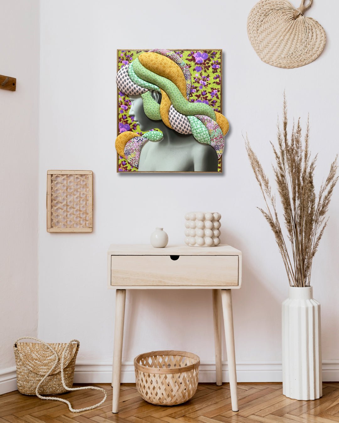 korean art, Camouflaged Selves - DOKHBI ARTWORKS Kim Min Kyoung Mixed Media