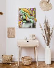 korean art, Camouflaged Selves - DOKHBI ARTWORKS Kim Min Kyoung Mixed Media