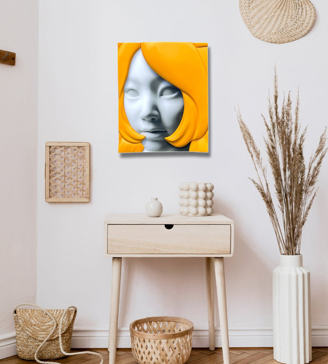 korean art, Camouflaged selves Crop - DOKHBI ARTWORKS Kim Min Kyoung Mixed Media