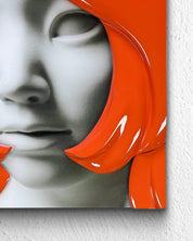 Camouflaged selves Crop(orange) - DOKHBI