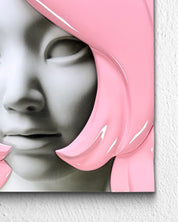 korean art, Camouflaged selves Crop(pink) - DOKHBI ARTWORKS Kim Min Kyoung Mixed Media
