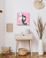 korean art, Camouflaged selves Crop(pink) - DOKHBI ARTWORKS Kim Min Kyoung Mixed Media