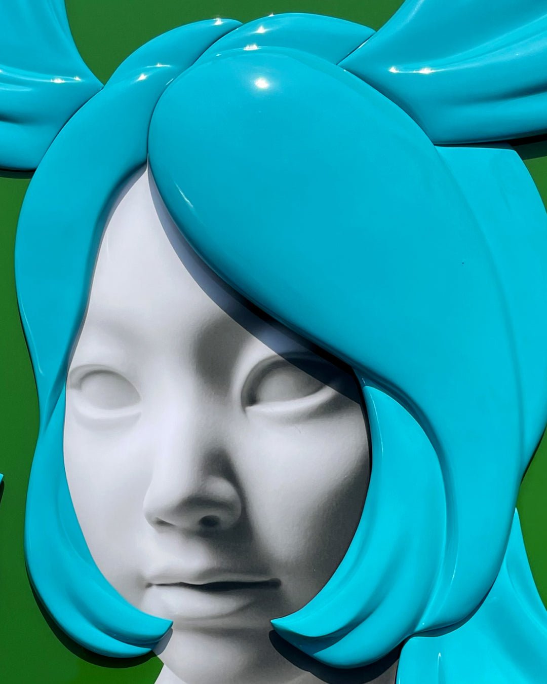 Camouflaged selves cutting hair - DOKHBI ARTWORKS Kim Min Kyoung Mixed Media