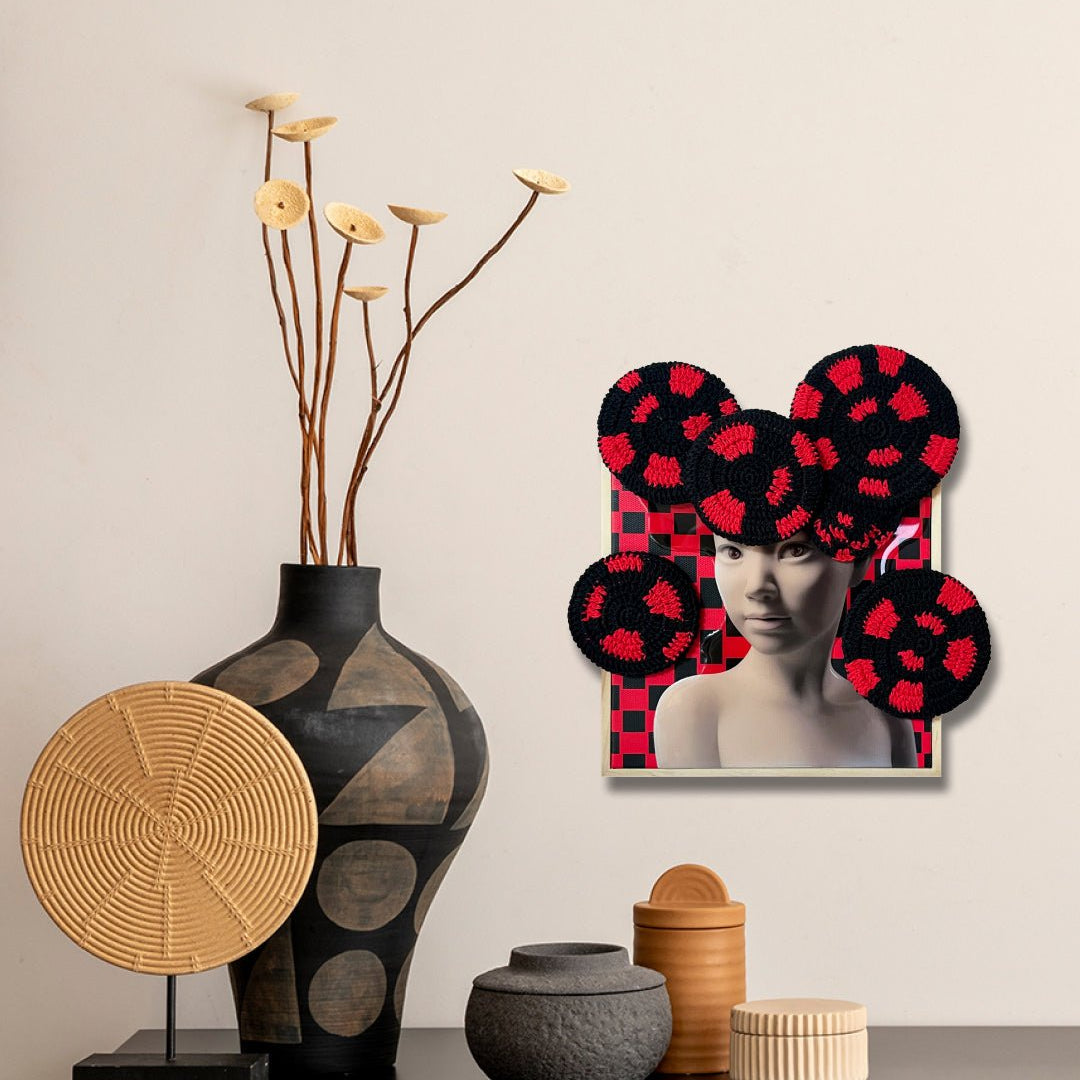 korean art, Camouflaged Selves Growing - DOKHBI $1000 ARTWORKS Kim Min Kyoung