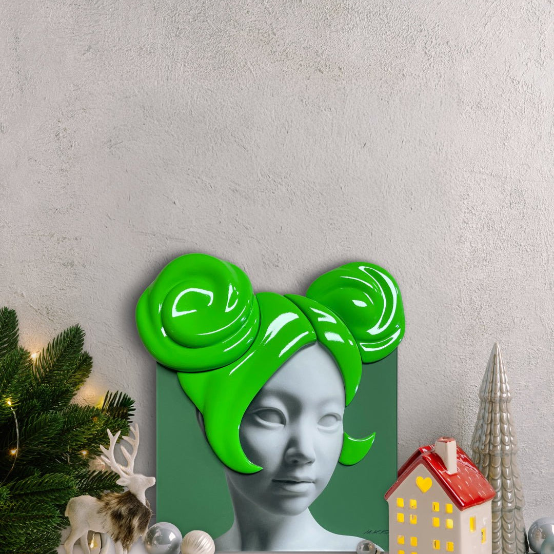 korean art, Camouflaged Selves Twin Braids (Variation No.2–3) - DOKHBI $1000 ARTWORKS Kim Min Kyoung