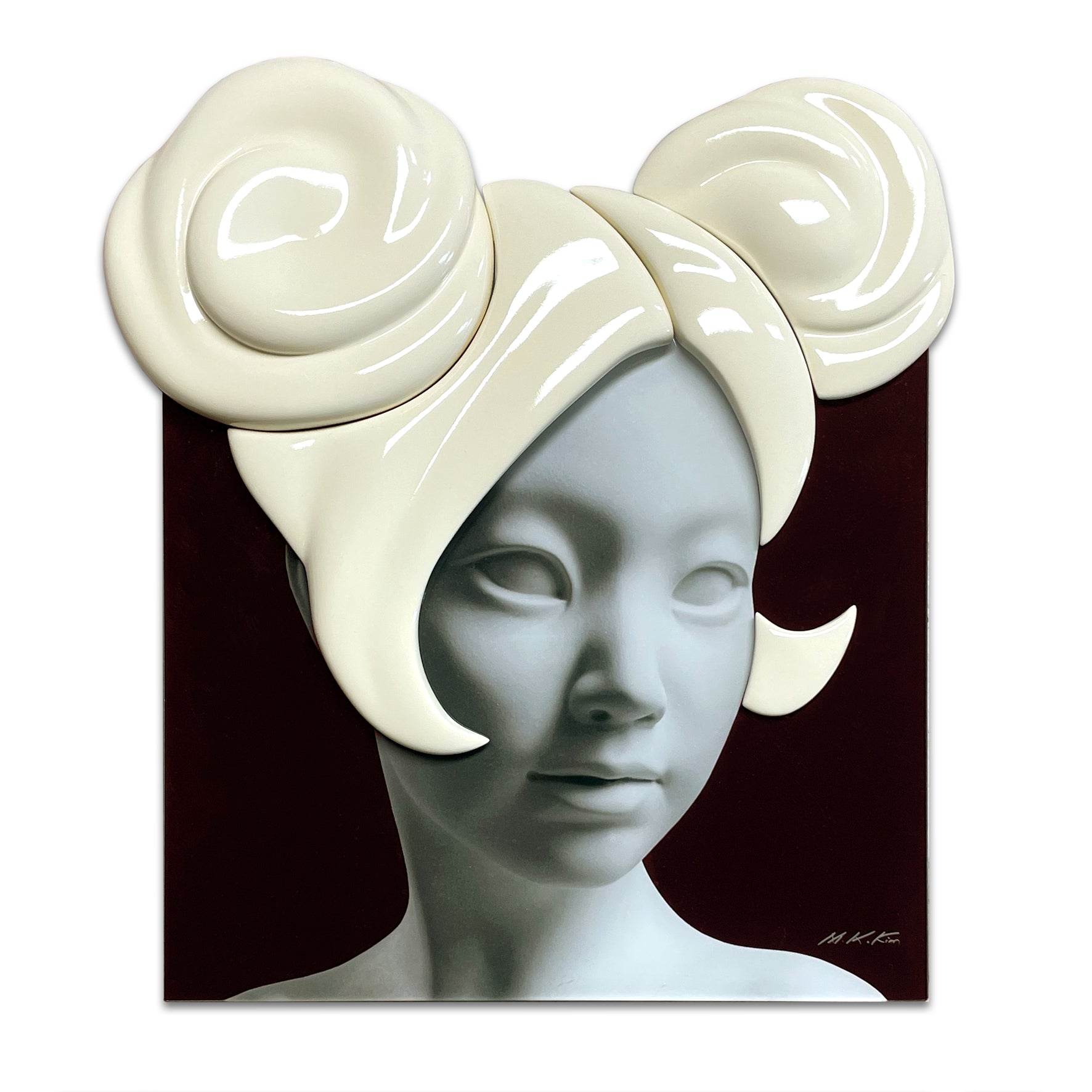 korean art, Camouflaged Selves Twin Braids (Variation No.2–4) - DOKHBI $1000 ARTWORKS Kim Min Kyoung