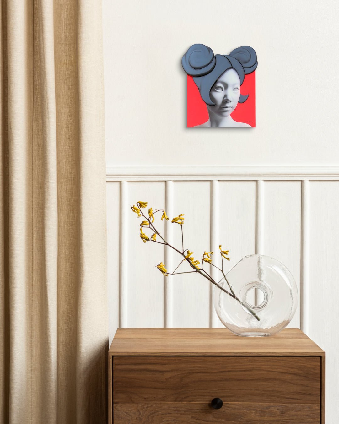 korean art, Camouflaged Selves Twin Braids (Variation No.2–5) - DOKHBI $1000 ARTWORKS Kim Min Kyoung