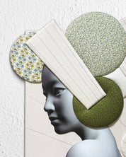 korean art, Camouflaged selves Unveild layers - DOKHBI ARTWORKS Kim Min Kyoung Mixed Media