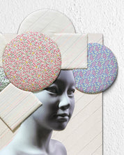 korean art, Camouflaged selves Unveild layers - DOKHBI ARTWORKS Kim Min Kyoung Mixed Media