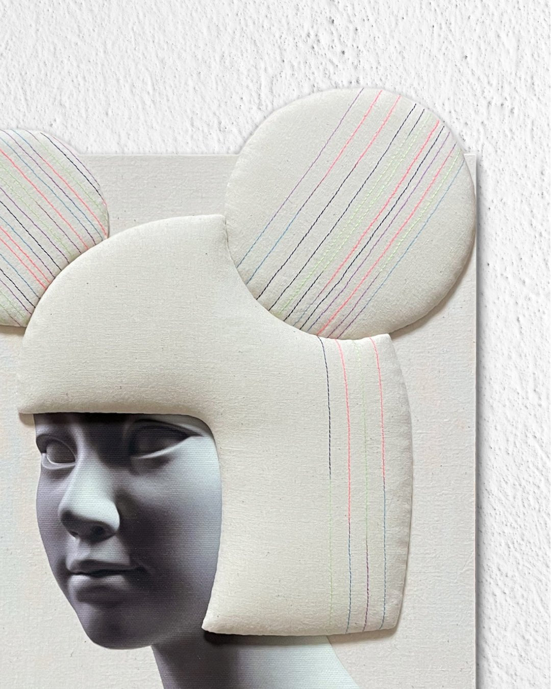 korean art, Camouflaged selves Unveild layers - DOKHBI $1000 ARTWORKS Kim Min Kyoung