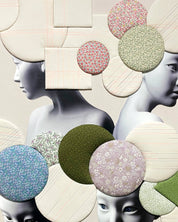 korean art, Camouflaged selves Unveild layers - DOKHBI ARTWORKS Kim Min Kyoung Mixed Media