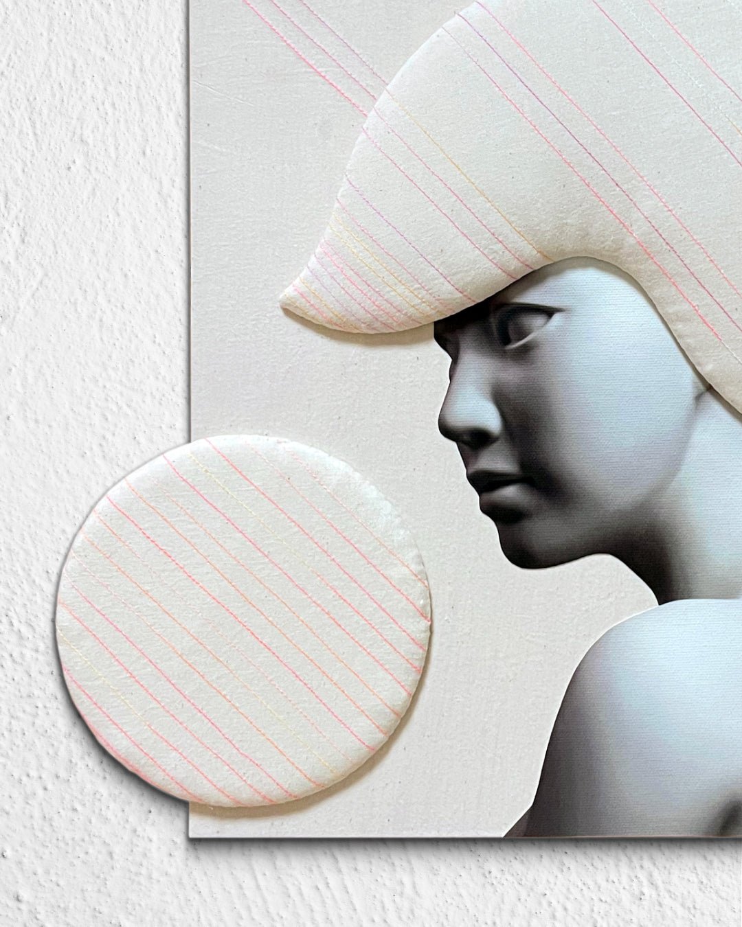 korean art, Camouflaged selves Unveild layers - DOKHBI $1000 ARTWORKS Kim Min Kyoung