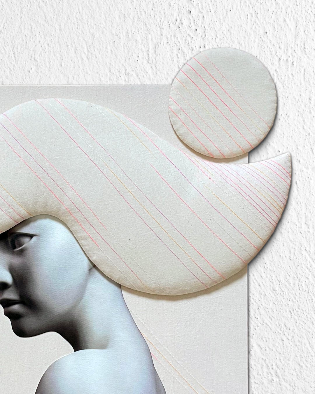 korean art, Camouflaged selves Unveild layers - DOKHBI $1000 ARTWORKS Kim Min Kyoung