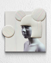 korean art, Camouflaged selves Unveild layers - DOKHBI $1000 ARTWORKS Kim Min Kyoung