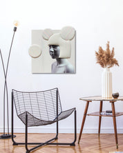 korean art, Camouflaged selves Unveild layers - DOKHBI $1000 ARTWORKS Kim Min Kyoung