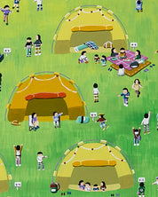 korean art, Camping - DOKHBI ARTWORKS Lee Kyoung Hyun Painting