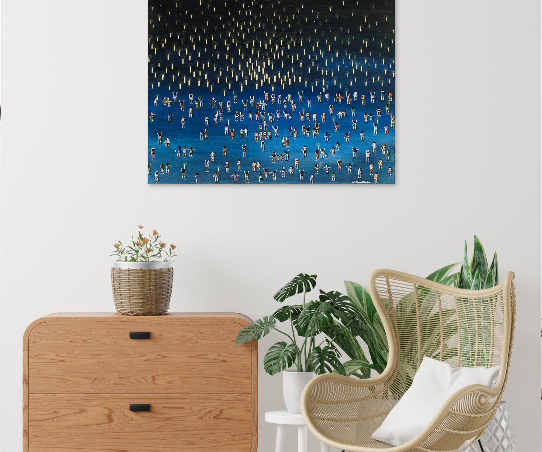 korean art, Candlelight - DOKHBI ARTWORKS Lee Kyoung Hyun Painting