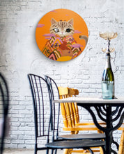 korean art, Cat Mountain 5 - DOKHBI ARTWORKS ASEUM Painting