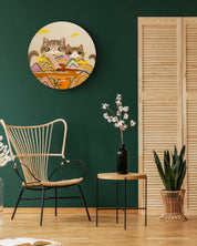 korean art, Cat Mountain 6 - DOKHBI ARTWORKS ASEUM Painting