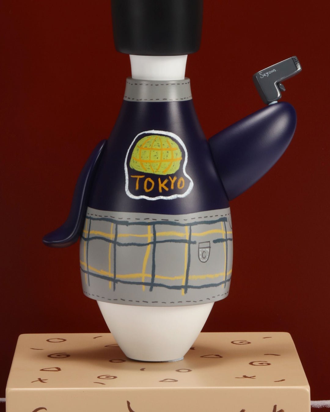 korean art, Chiaki (Student) - DOKHBI Jung Seyoon Mixed Media Sculptures & Statues