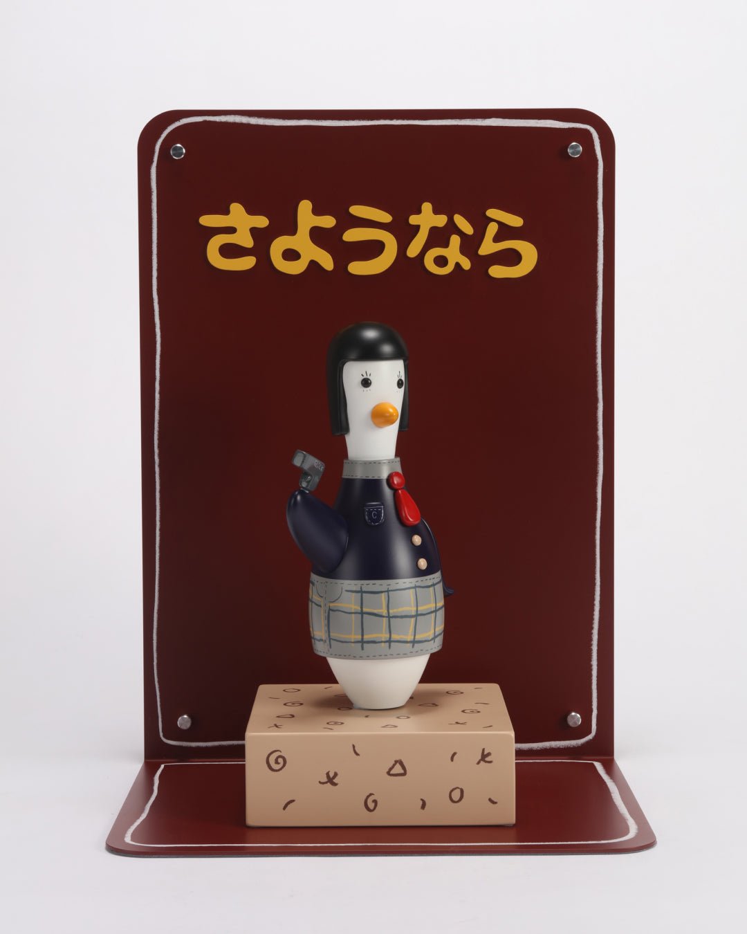 korean art, Chiaki (Student) - DOKHBI Jung Seyoon Mixed Media Sculptures & Statues