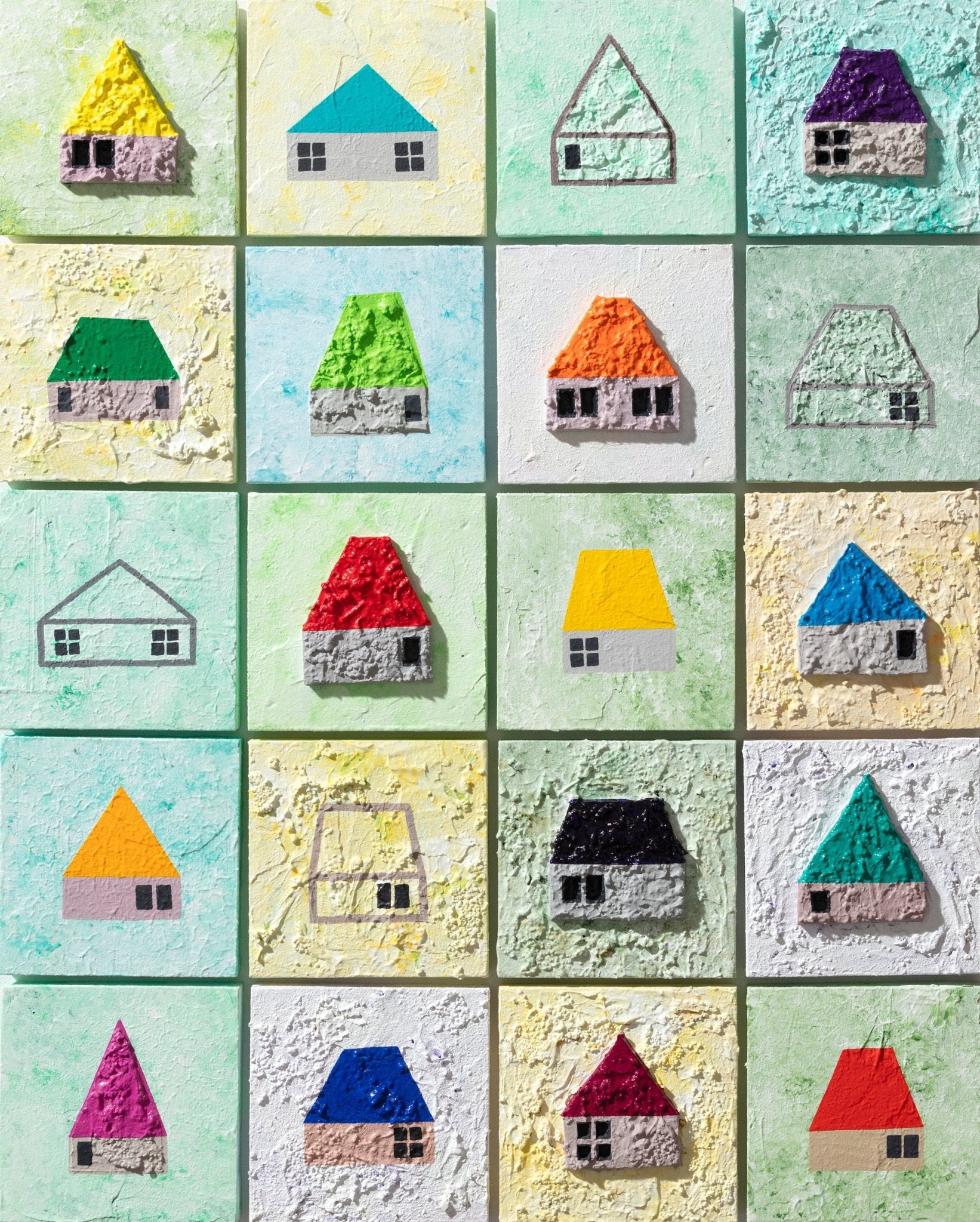 korean art, Chorus 17 - DOKHBI $1000 ARTWORKS Mixed Media