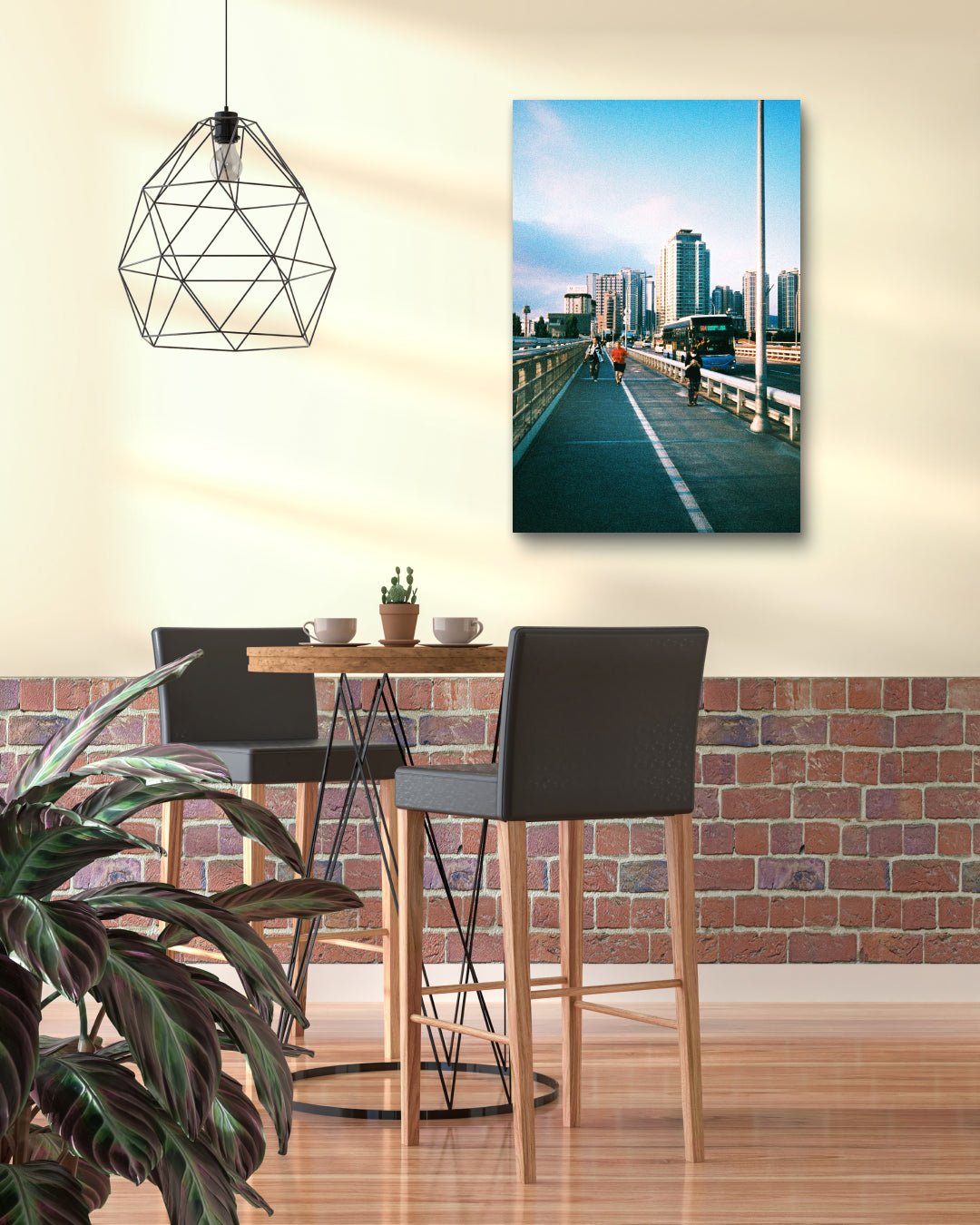 Korean contemporary photography City Life by SeongHa LEE, interior wall art decor